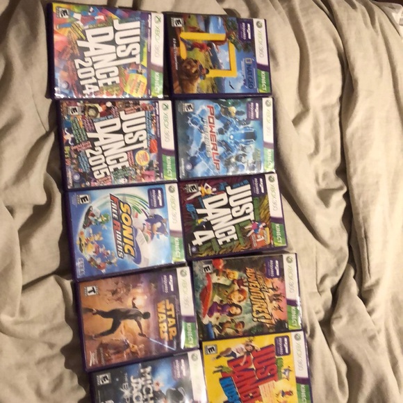Other - Xbox 360 Kinect games lot of 10